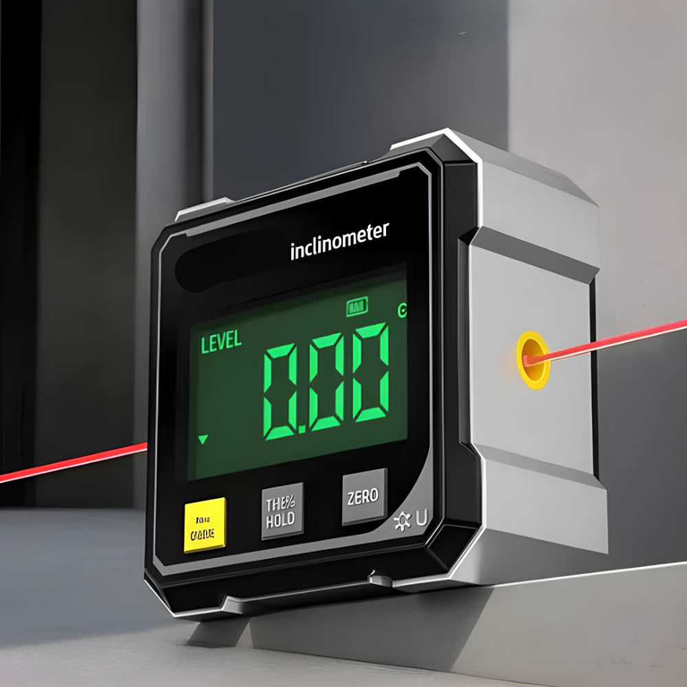 Magnetic Laser Measurement Tool for Digital Angle Detection