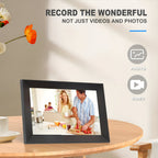 WiFi Digital Picture Frame with Touchscreen – HD Display for Table or Wall