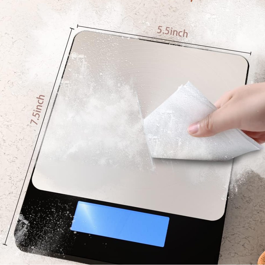 SleekPro Precision Digital Kitchen Scale for Perfect Baking