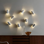 Curved Design LED Wall Light – Adjustable Brightness for Comfortable Home Illumination