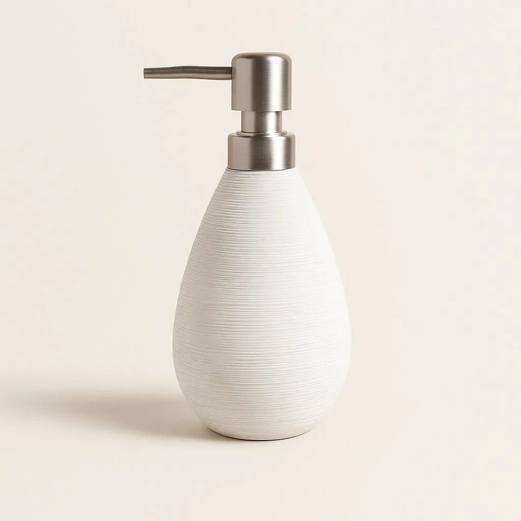 Elegant Ceramic Lotion Dispenser – Retro Style for Modern Spaces
