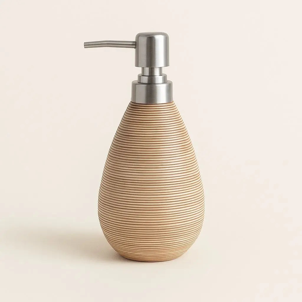 Elegant Ceramic Lotion Dispenser – Retro Style for Modern Spaces