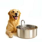 Automatic Stainless Steel Drinking Bowl for Pets - Water Fountain