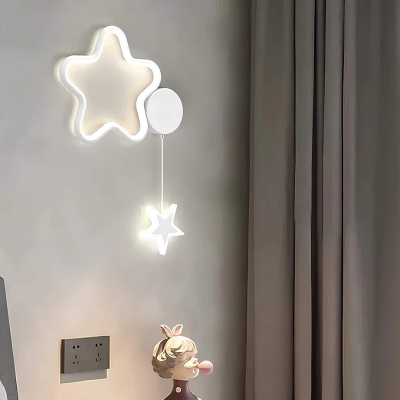 Soft LED Wall Lamp for Children's Rooms – Dreamy Glow Design