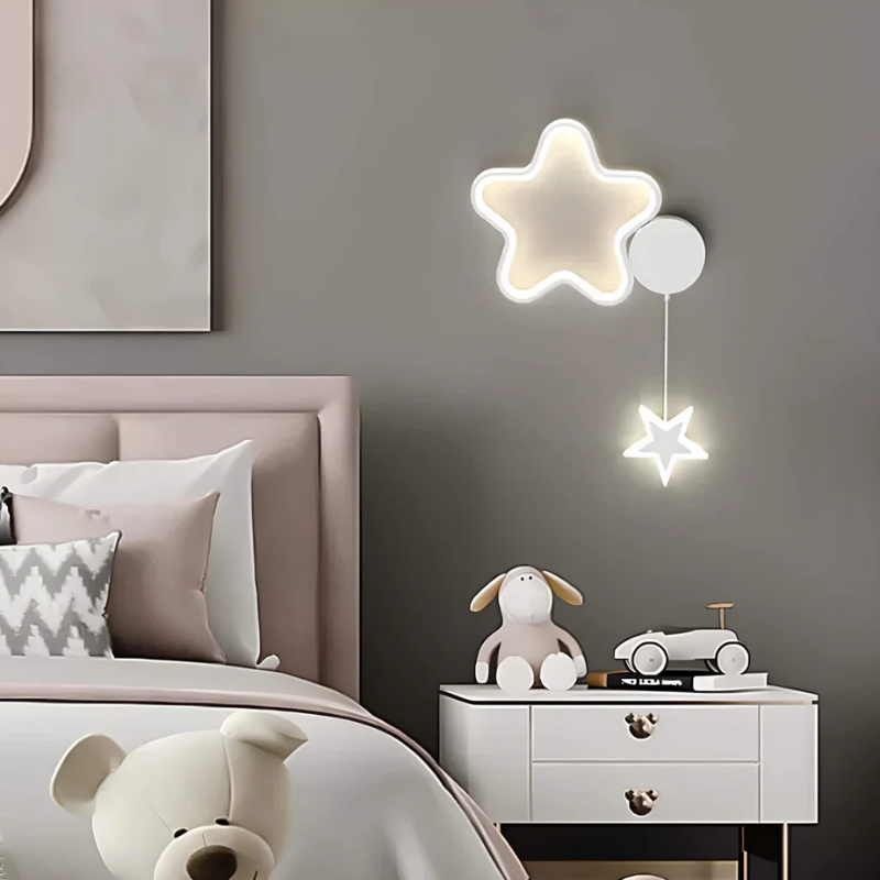 Soft LED Wall Lamp for Children's Rooms – Dreamy Glow Design