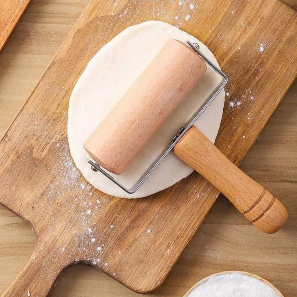 Versatile Beechwood Rolling Pin Set for Perfect Dough