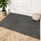 Contemporary Entry Mat – Sturdy Non-Slip Dirt-Repellent Door Mat