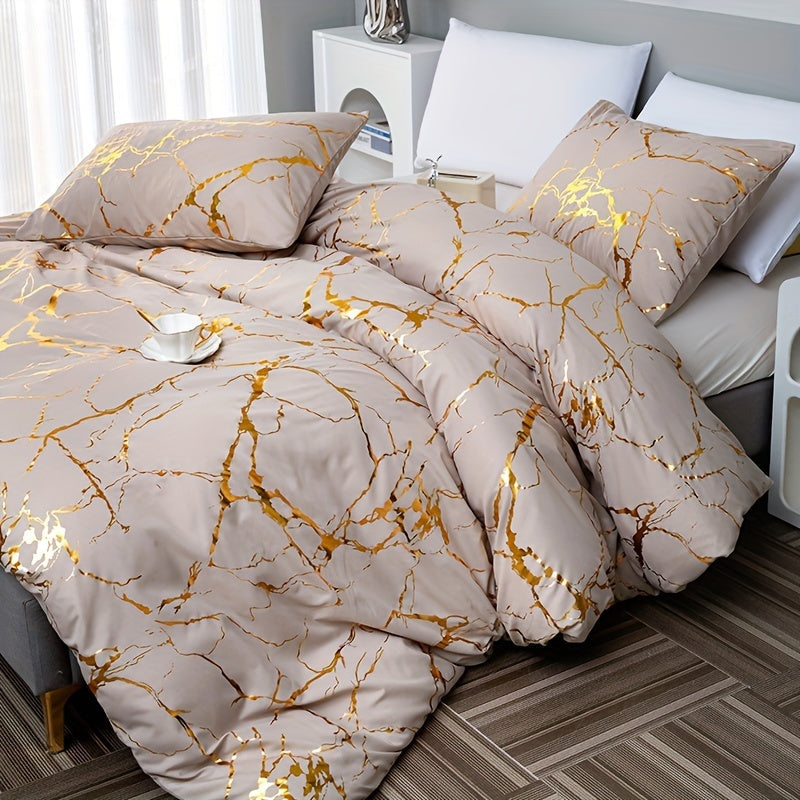 Silk Duvet Cover Set – Elegant Design for All-Year Bedroom Comfort