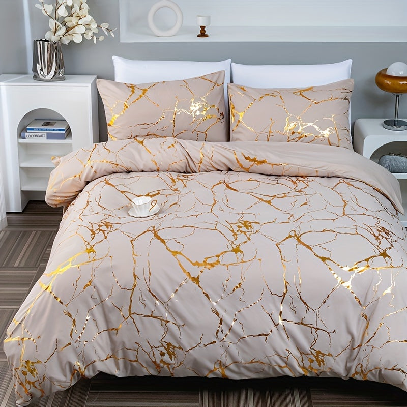 Silk Duvet Cover Set – Elegant Design for All-Year Bedroom Comfort
