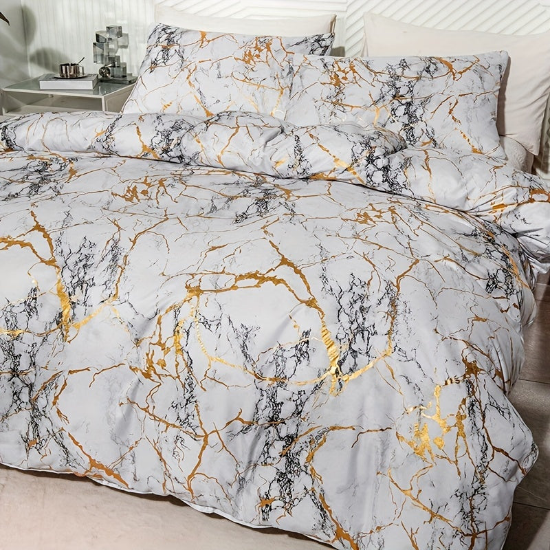 Silk Duvet Cover Set – Elegant Design for All-Year Bedroom Comfort