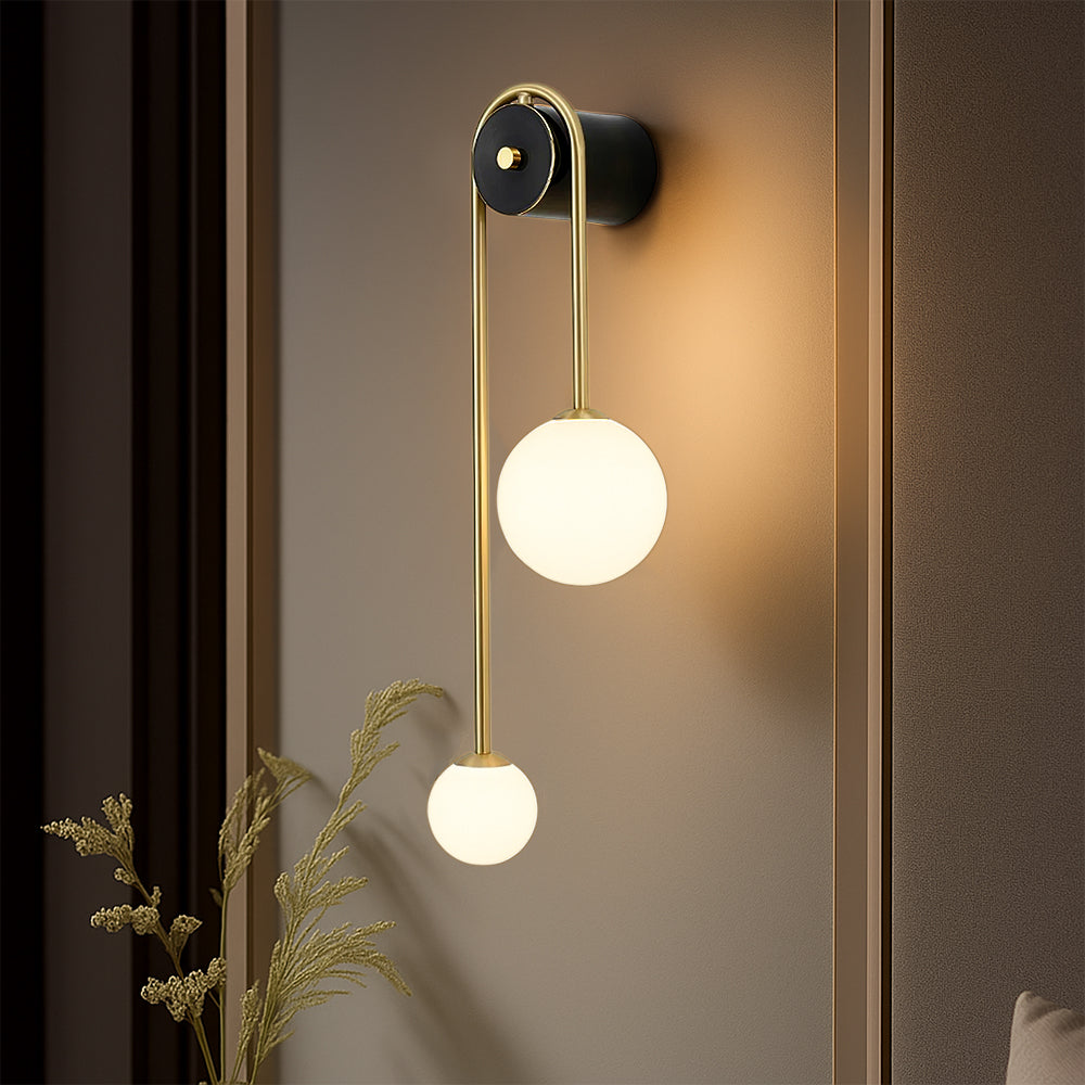 Curved Wall Light for Aesthetic Home Decor