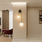 Curved Wall Light for Aesthetic Home Decor