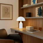 Contemporary Wireless Dome-Shaped Table Light