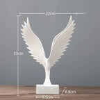 Resin Art Eagle Figurine – Eye-Catching Decor for Home and Office