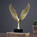 Resin Art Eagle Figurine – Eye-Catching Decor for Home and Office
