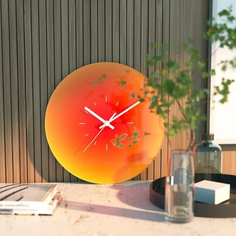 Serene Spectrum Wall Clock: A Stylish Touch for Any Room