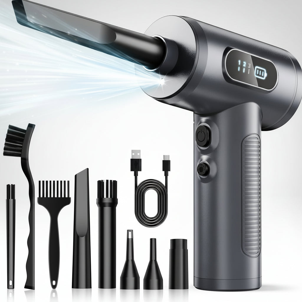 Cordless Electric Duster for Cleaning Electronics