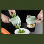 Wireless Electric Food Processor - Vegetable Chopper for Kitchen