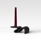 16th Century Style Black Candle Holder – Timeless Design for Warm Ambiance