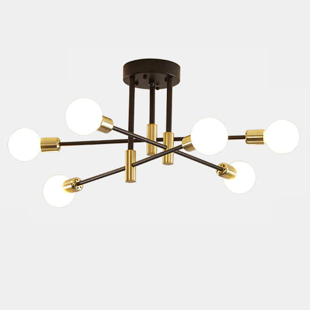 Sophisticated Dual-Tone Ceiling Light Fixture