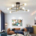 Sophisticated Dual-Tone Ceiling Light Fixture