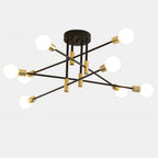Sophisticated Dual-Tone Ceiling Light Fixture