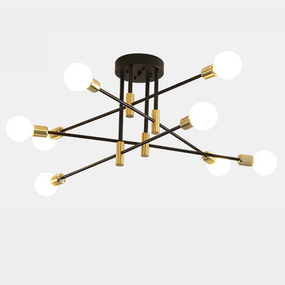 Sophisticated Dual-Tone Ceiling Light Fixture
