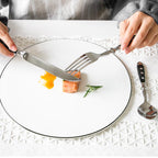 Sleek Black Stainless Steel Dining Cutlery Collection