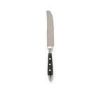 Sleek Black Stainless Steel Dining Cutlery Collection