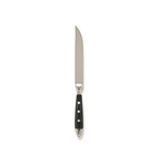 Sleek Black Stainless Steel Dining Cutlery Collection