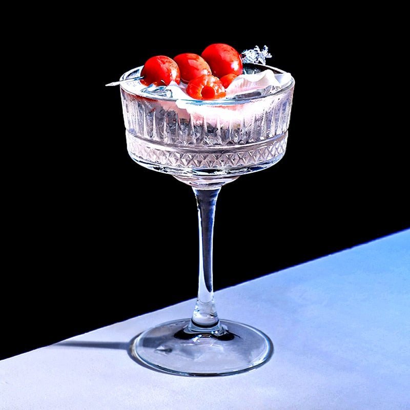 Stylish Handcrafted Glass Cocktail Tumblers