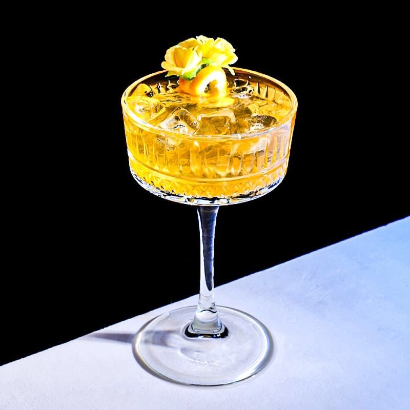 Stylish Handcrafted Glass Cocktail Tumblers
