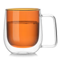 Chic Insulated Glass Beverage Mugs