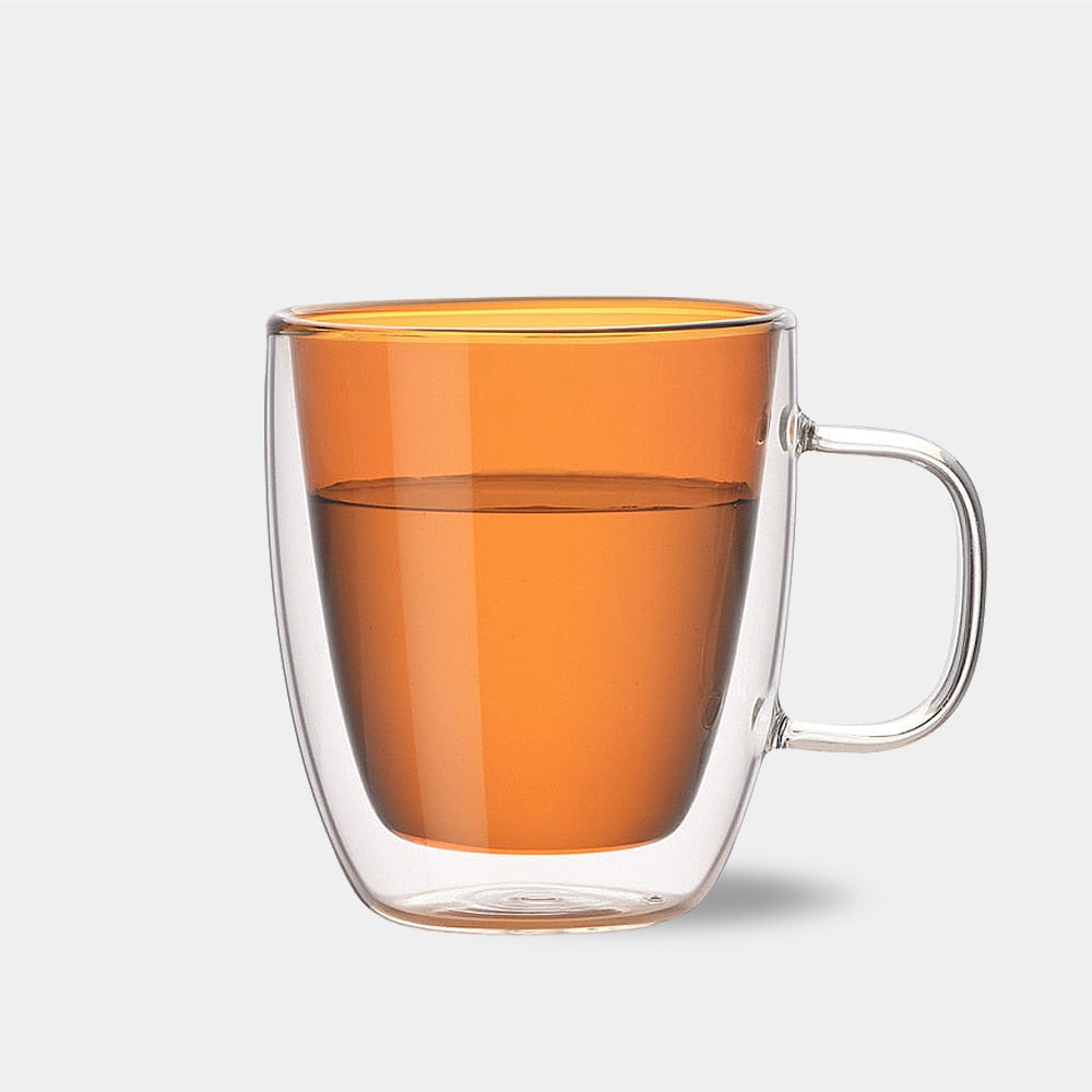 Chic Insulated Glass Beverage Mugs