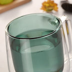 Chic Insulated Glass Beverage Mugs