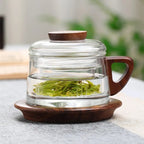 Refined Glass Tea Brewer with Strainer and Lid