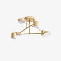 Stylish Six-Globe Ceiling Light Fixture