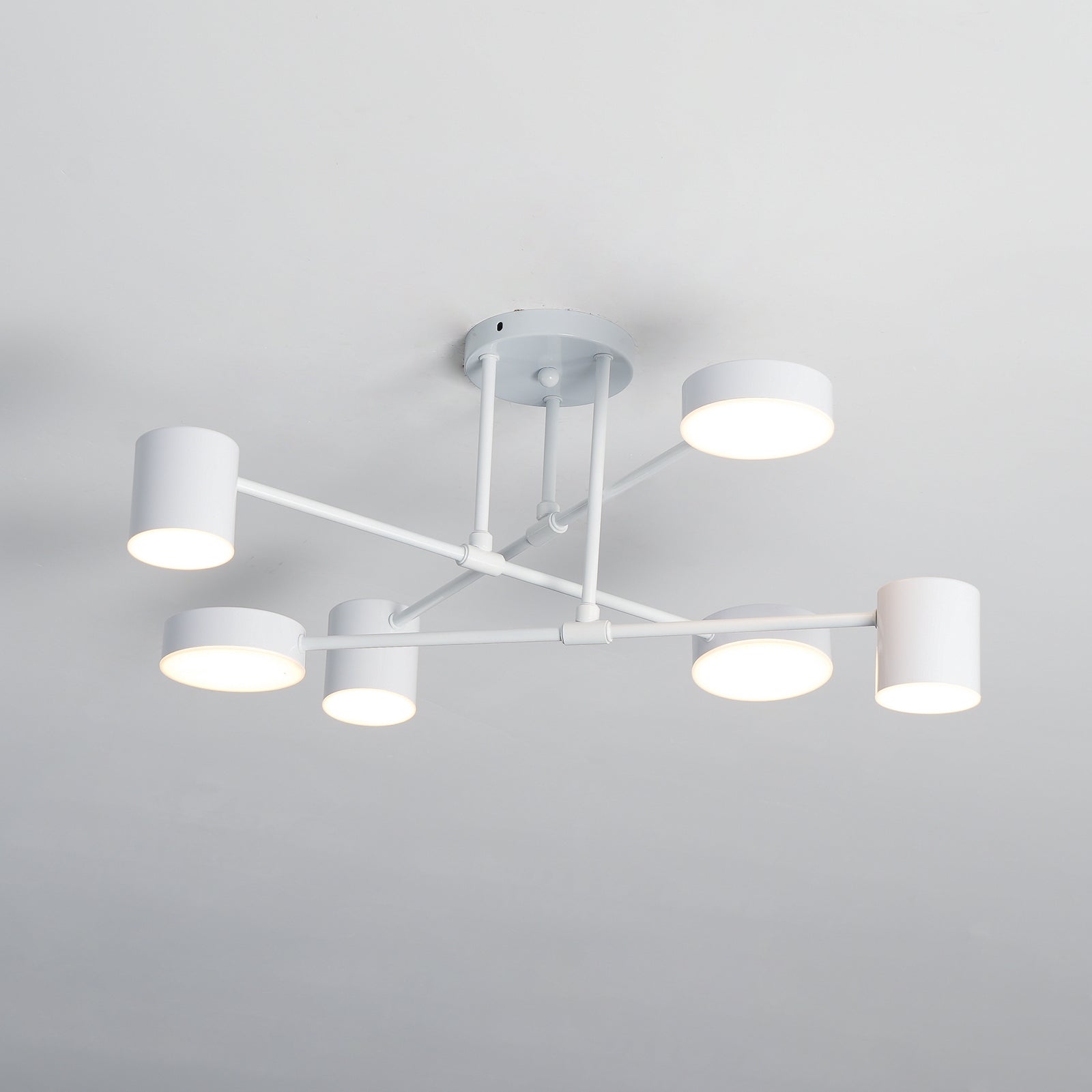 Stylish Six-Globe Ceiling Light Fixture