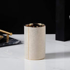 Sophisticated Ceramic Bathroom Accessory Set