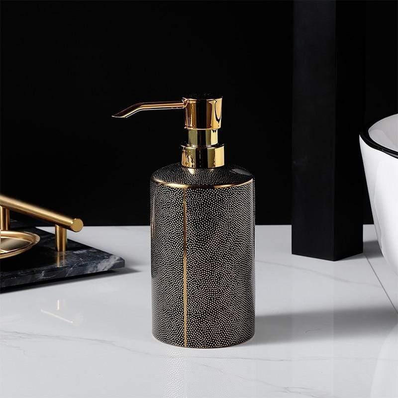 Sophisticated Ceramic Bathroom Accessory Set