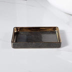 Sophisticated Ceramic Bathroom Accessory Set