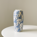 Chic Porcelain Floral Display Vase