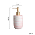 Chic Ceramic Liquid Soap Dispenser for Home Elegance