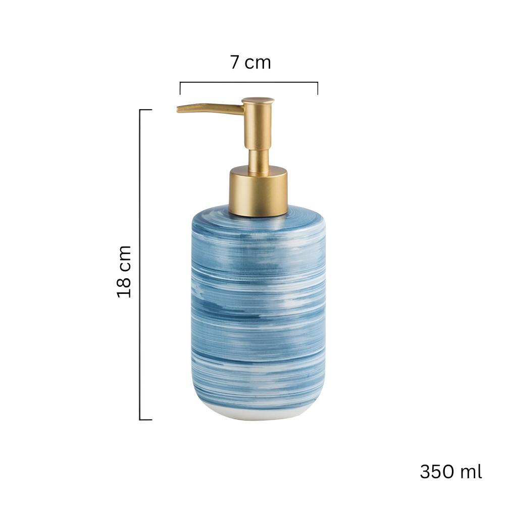 Chic Ceramic Liquid Soap Dispenser for Home Elegance