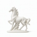 Sophisticated Ceramic Equine Sculpture