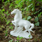 Sophisticated Ceramic Equine Sculpture