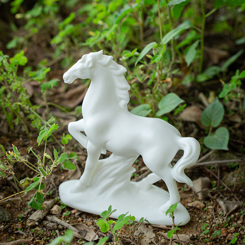 Sophisticated Ceramic Equine Sculpture