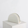 Chic Ceramic Napkin Organizer with Gold Accent