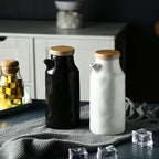 Chic Ceramic Oil and Vinegar Dispenser Set