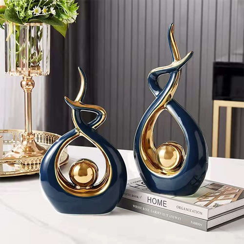 Chic Modern Ceramic Art Piece for Elegant Spaces